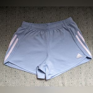 Adidas Girls Powder Blue Shorts